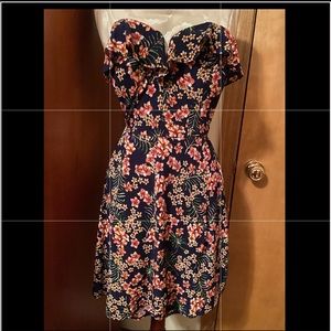 Candies strapless floral dress